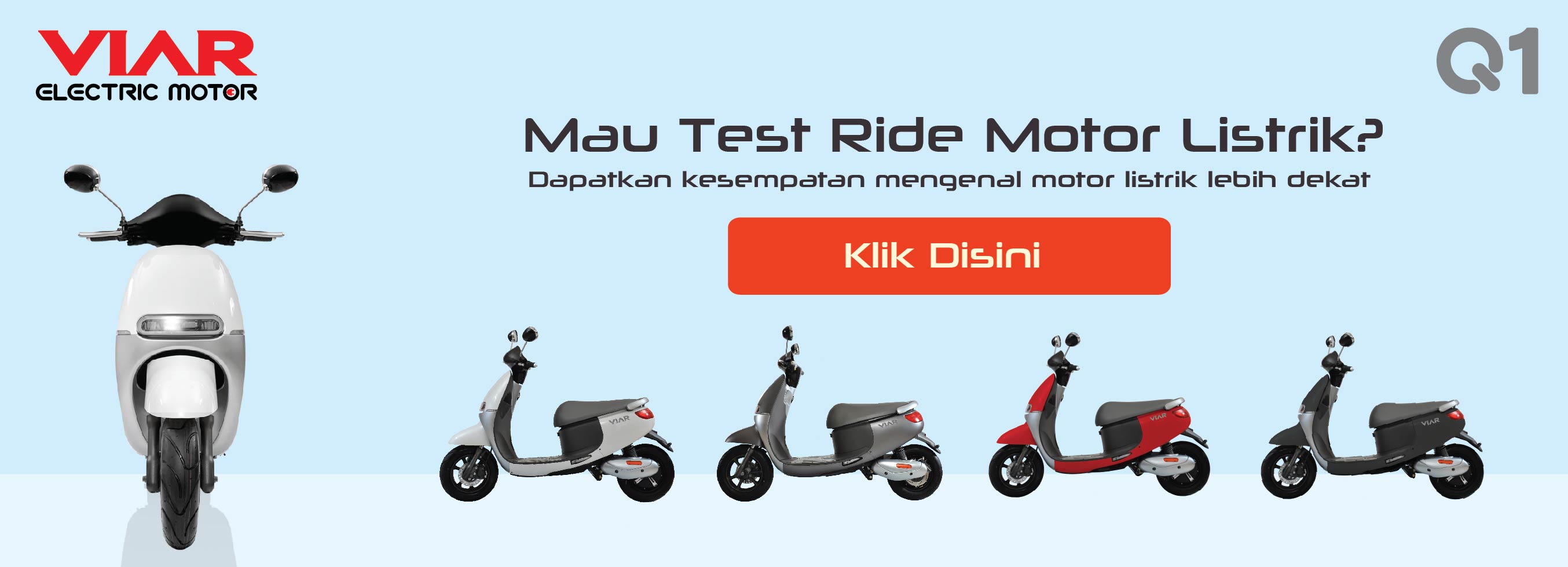 Sepeda Motor Skuter Listrik Indonesia Harga Terbaik E-Viar